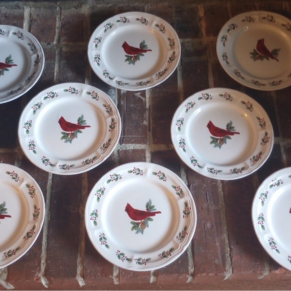 Cardinal Design Salad Plate Set - Picture 8 of 8